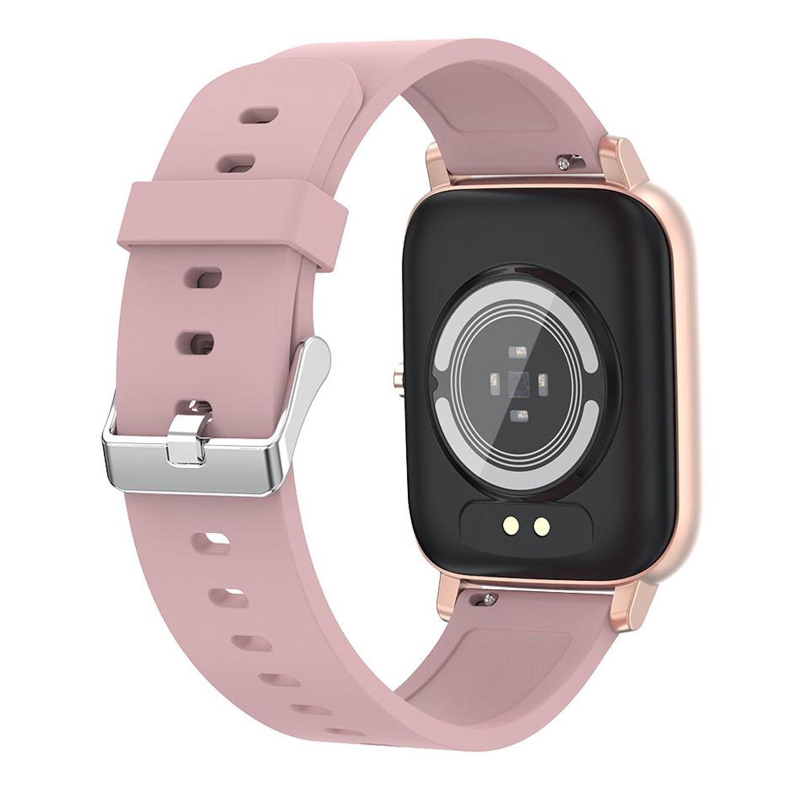 1.69" Full Touch Screen Smart Watch Sports Fitness Tracker Pink