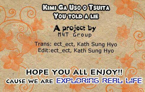 kimi ga uso o tsuita (you told a lie) chapter 10 1