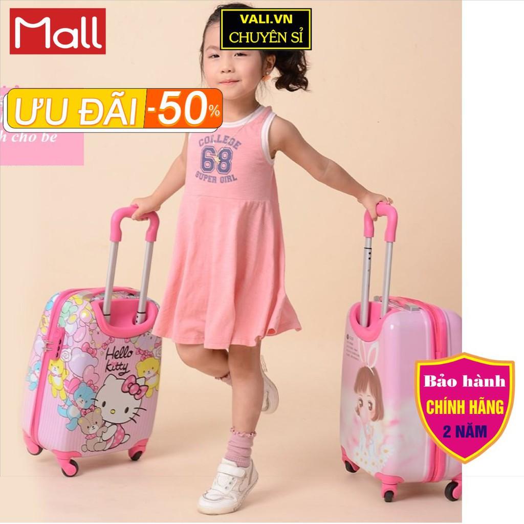 Vali kéo cho bé in 2 mặt ( hàng loại 1) đủ mẫu, mới nhất 2020 thích hợp đi chơi du lịch VLBe01