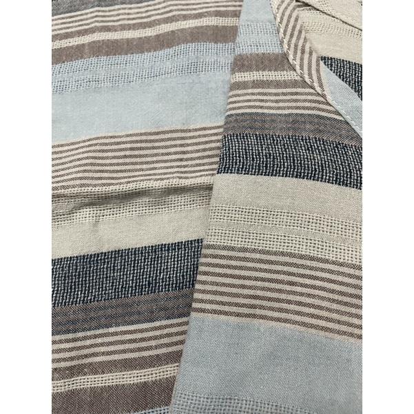 Áo sọc linen nữ