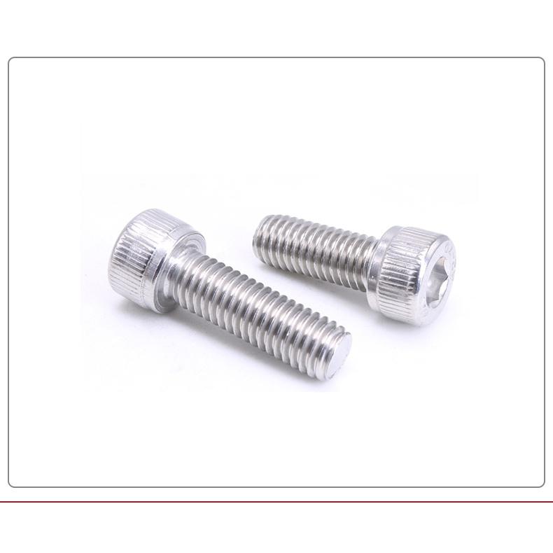 Combo 50c bulong lục giác chìm đầu trụ M3 INOX 304, M3X6, M3X8, M3X10