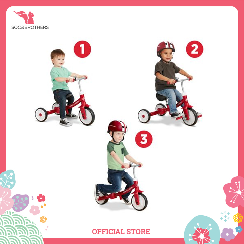 Xe đạp ba bánh trẻ em Radio Flyer Triple Play Trike