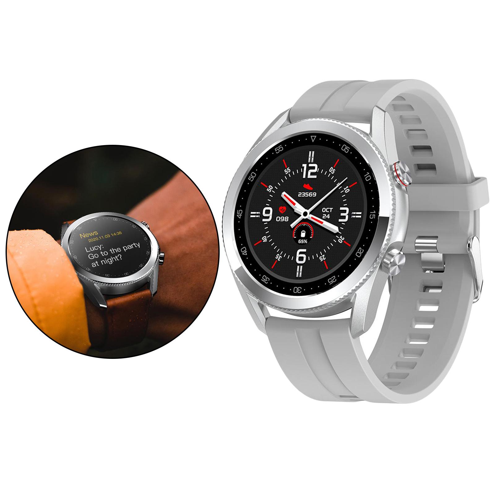 L19 Smart Watch for Men Women, Fitness Tracker Watch Blood Oxygen Meter, IP68 Waterproof Smartwatch