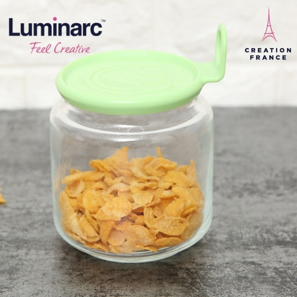 Bộ 3 Hủ Thuỷ Tinh Luminarc Rondo Smile 0.5L - LUROP8057