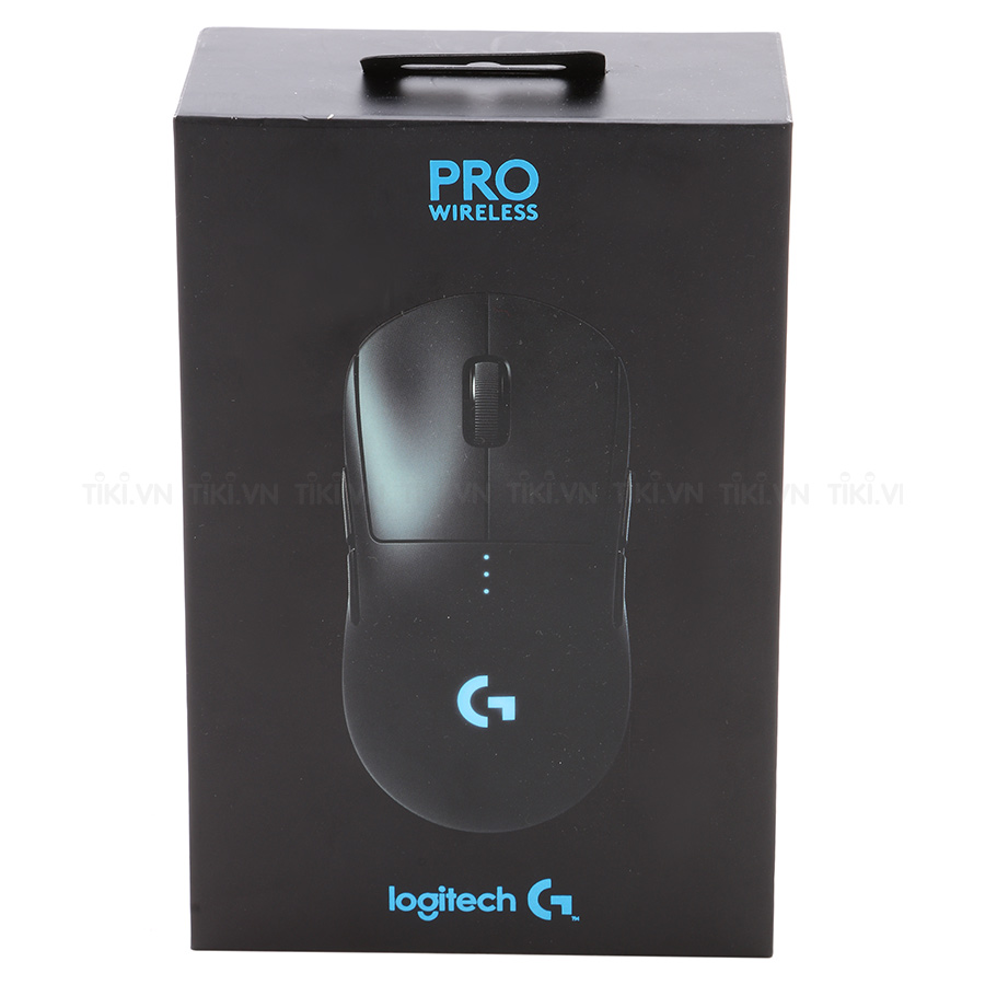 Chuột Chơi Game Không Dây Logitech Pro Gaming Wireless Lightspeed 16000DPI 8 Phím - Hàng Chính Hãng