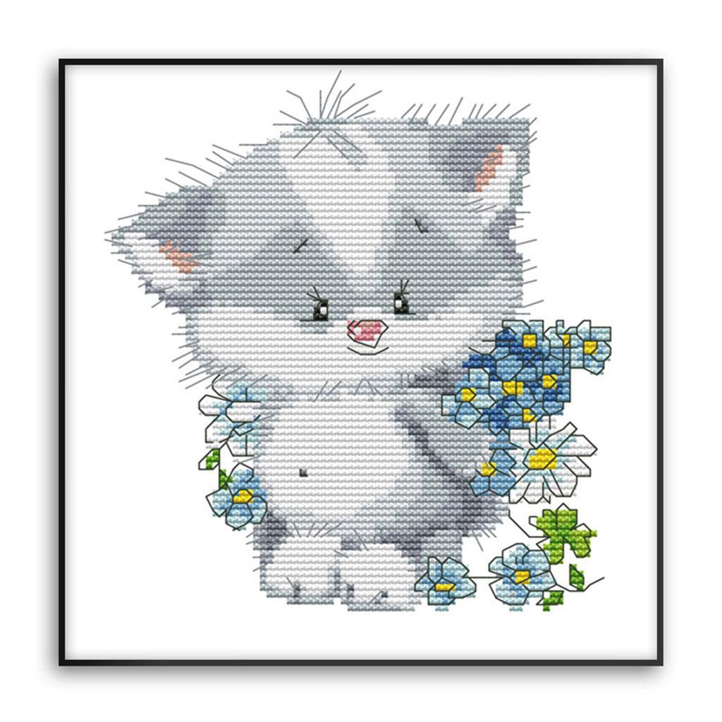 Stamped Cross Stitch Kits  Embroidery  Work for Adults