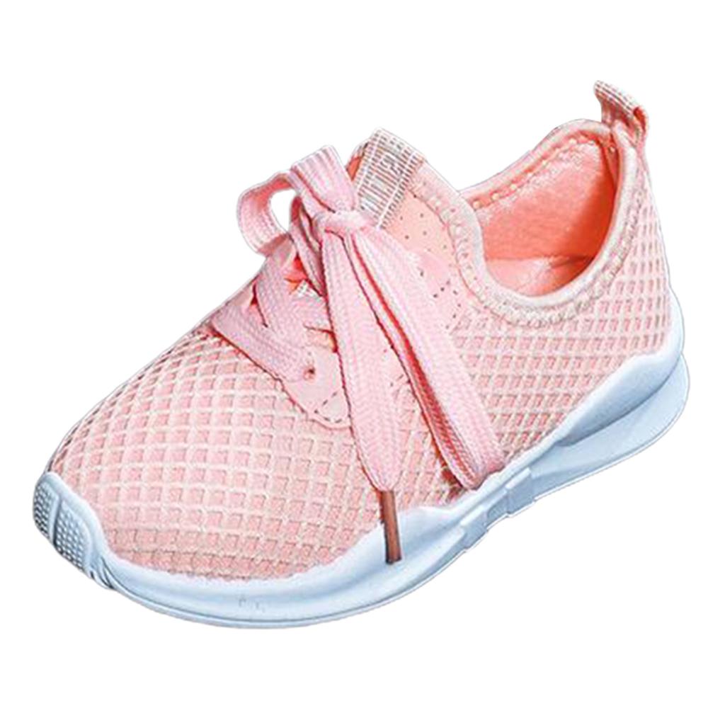Kids Running Sneakers Summer Sport Shoes Lightweight Breathable