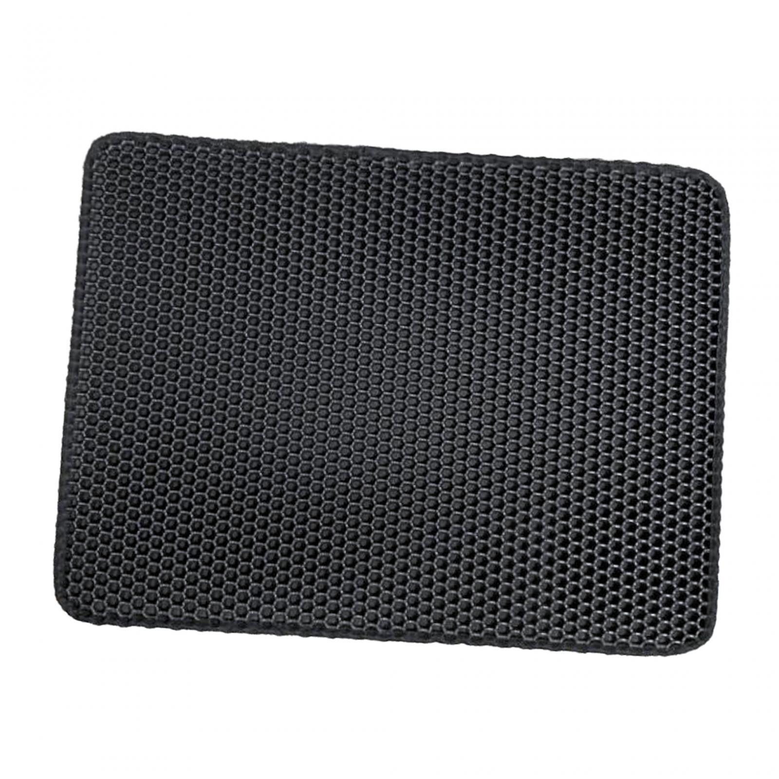 Cat Litter Mat Kitty Mat Double Layer Easily Clean Urine Waterproof
