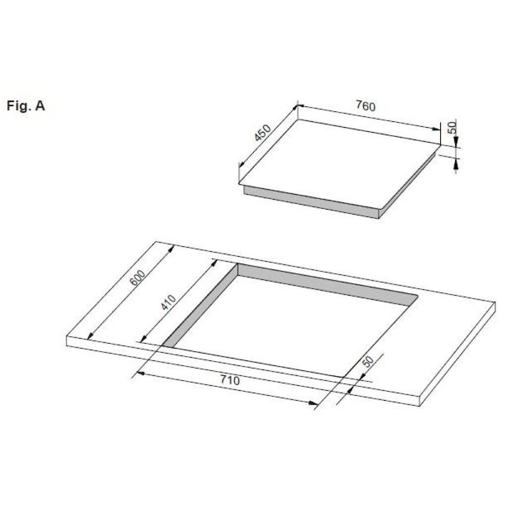 Bếp từ 2 vùng nấu Hafele HC-IS772EA/Hàng Chính Hãng (535.02.222)