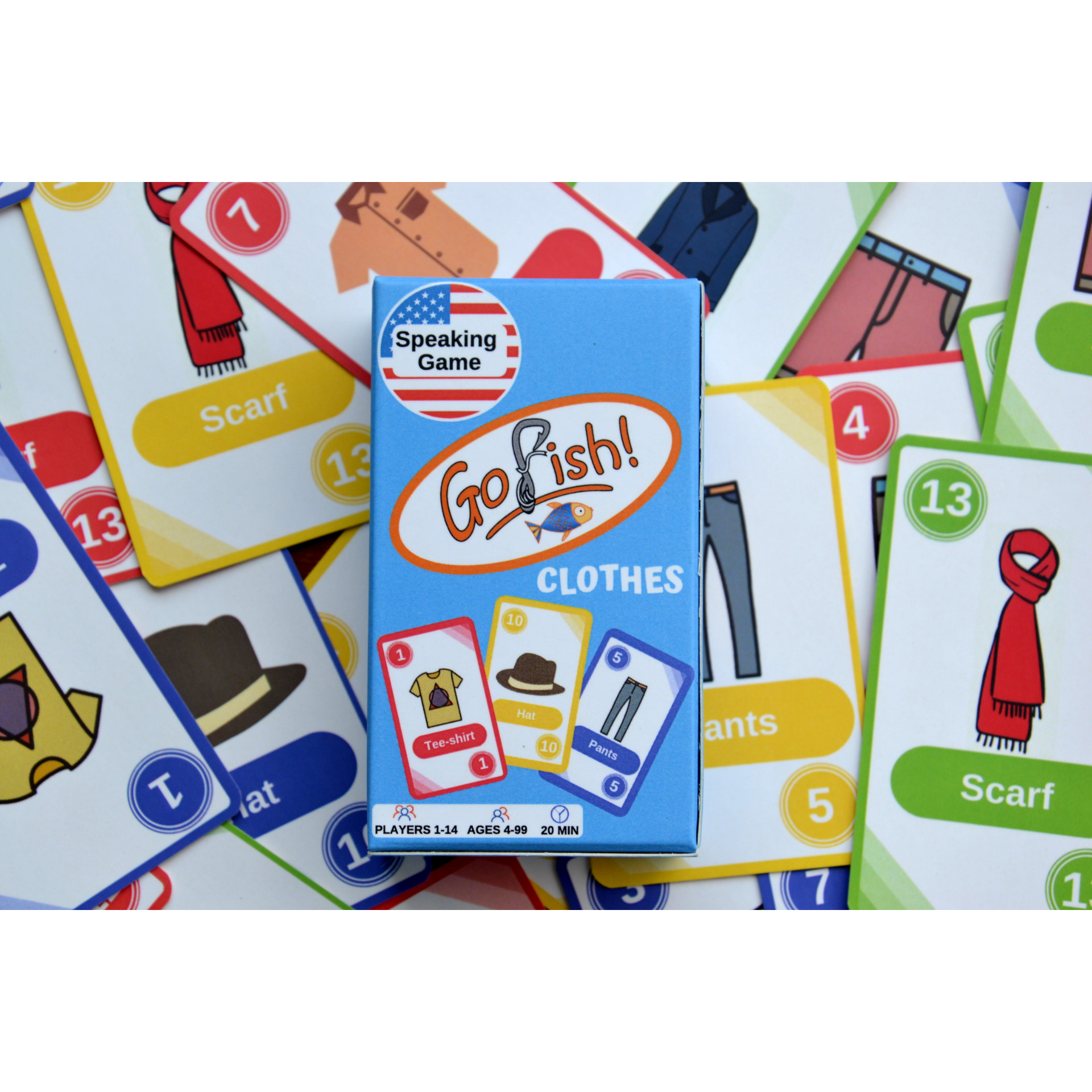 Go Fish Games - Boardgames for speaking practice - Trò chơi luyện kỹ năng nói tiếng Anh, nhiều chủ đề, phù hợp nhiều độ tuổi