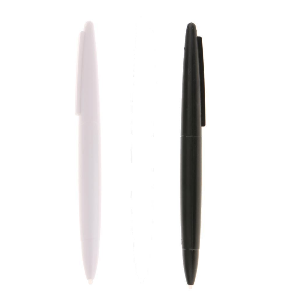 2x Large Pen Touch Screen Stylus Replacement for Console/Tablet/Phone Black