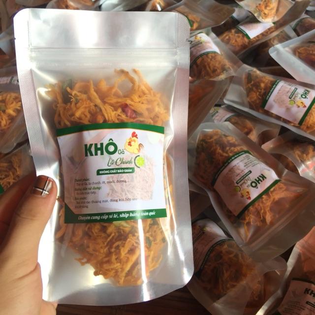 khô gà lá chanh thượng hạng 100g