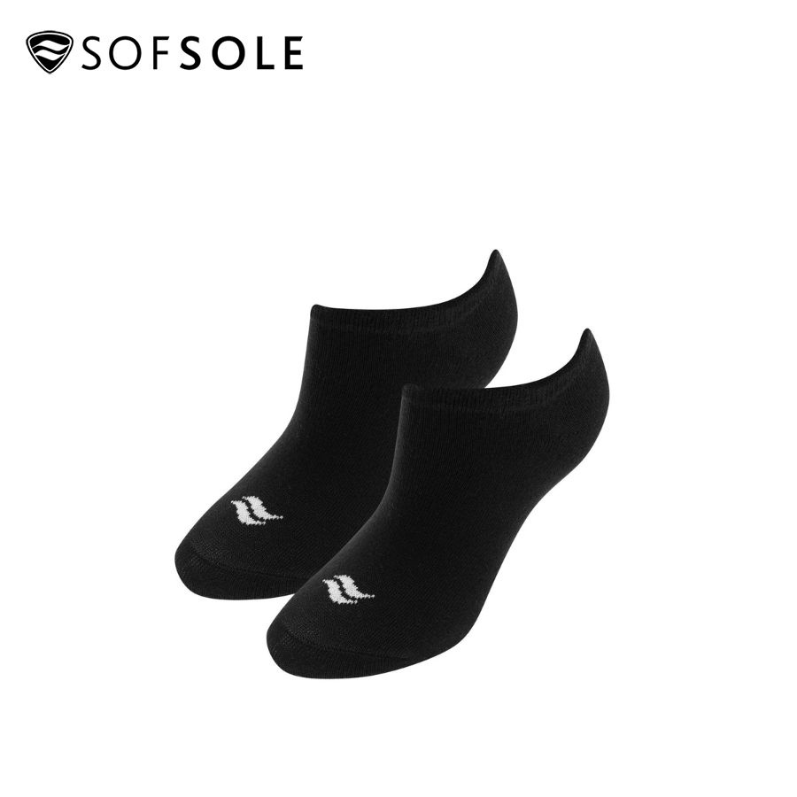 Vớ thể thao unisex Sofsole - 20288 (3 đôi đen + 3 đôi trắng)