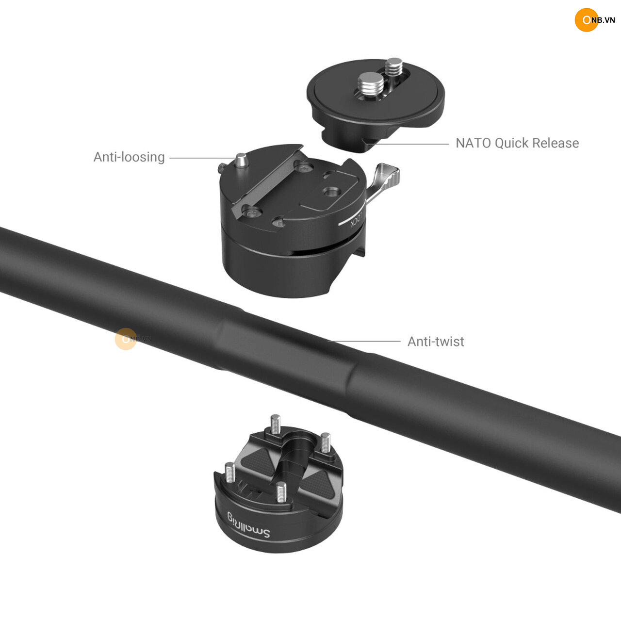 SmallRig Stabilizer Handheld Ring 3761 Gimbal RS3 RS2 - RSC2 - ZHIYUN 3S