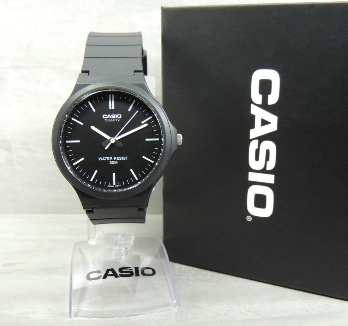 Đồng Hồ Nam Casio MW-240-1EVDF Dây Nhựa  - Mặt Kính Nhựa