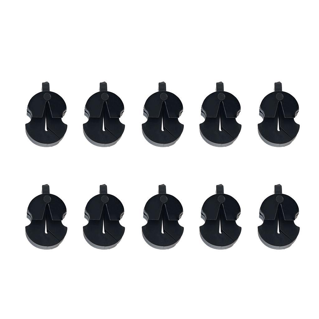 10pcs Rubber Violin Mute   for 1/2 3/4 4/4 Fiddle Training Practicing