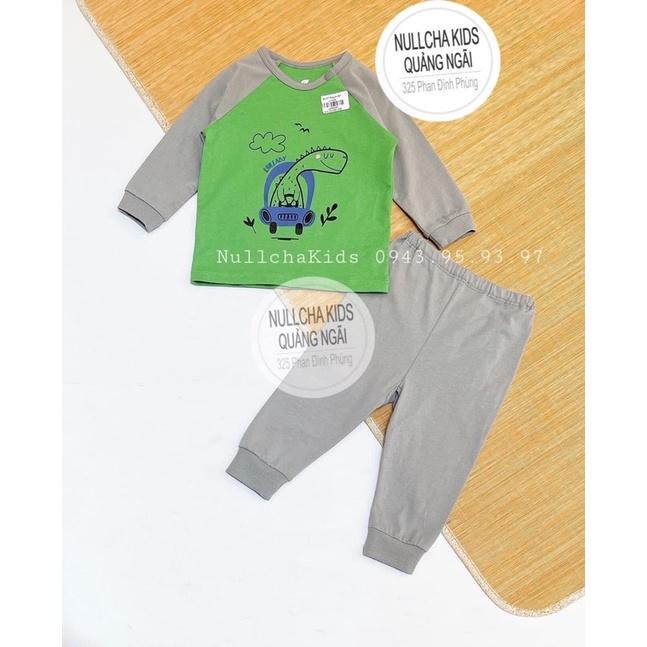 Bộ dài tay raglan Lullaby 2021 bé trai bé gái