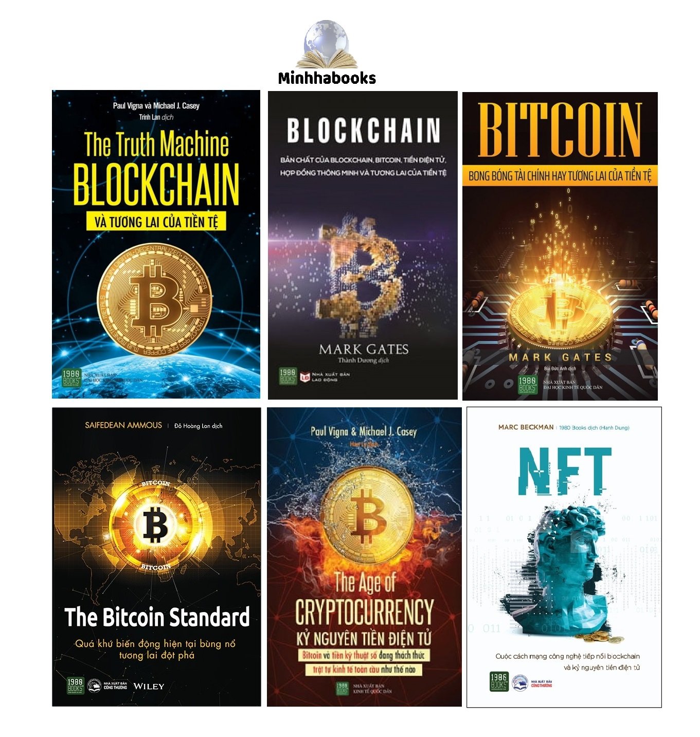 TRỌN BỘ 6 CUỐN SÁCH VỀ BLOCKCHAIN VÀ BITCOIN + CUỘC CÁCH MẠNG CÔNG NGHỆ TIẾP NỐI BLOCKCHAIN VÀ KỶ NGUYÊN TIỀN ĐIỆN TỬ 