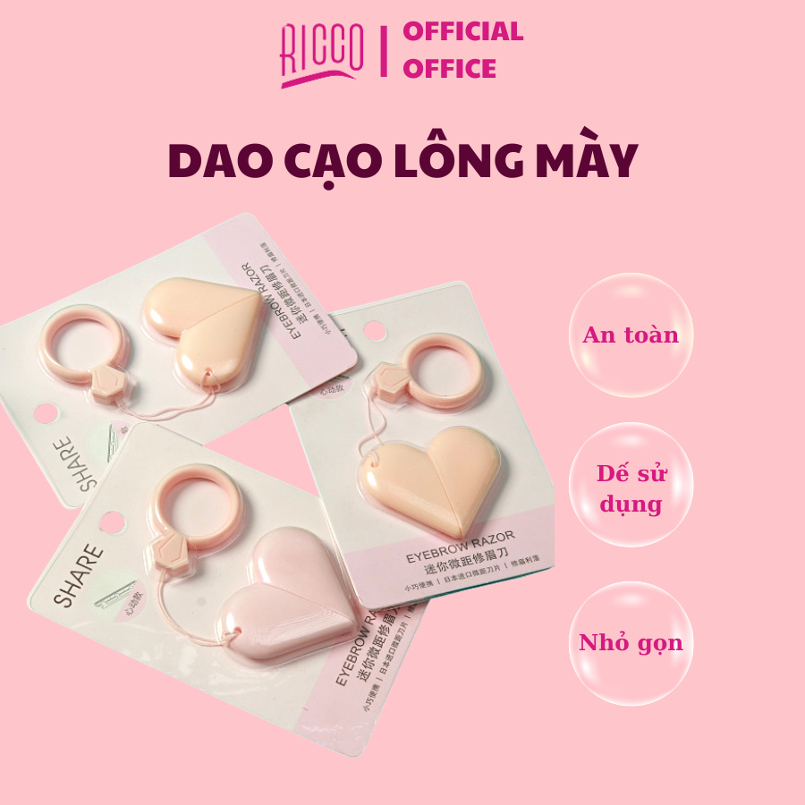 DAO CẠO LÔNG MÀY DÀNH CHO NỮ