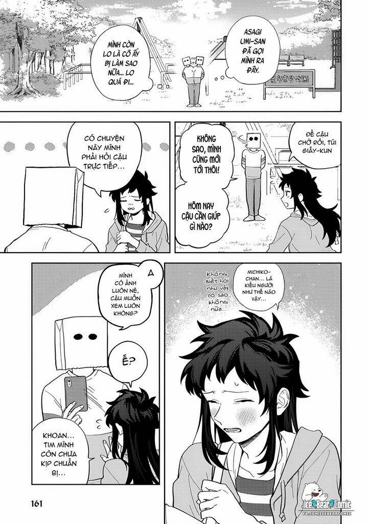 chàng túi giấy đang yêu chapter 9 13