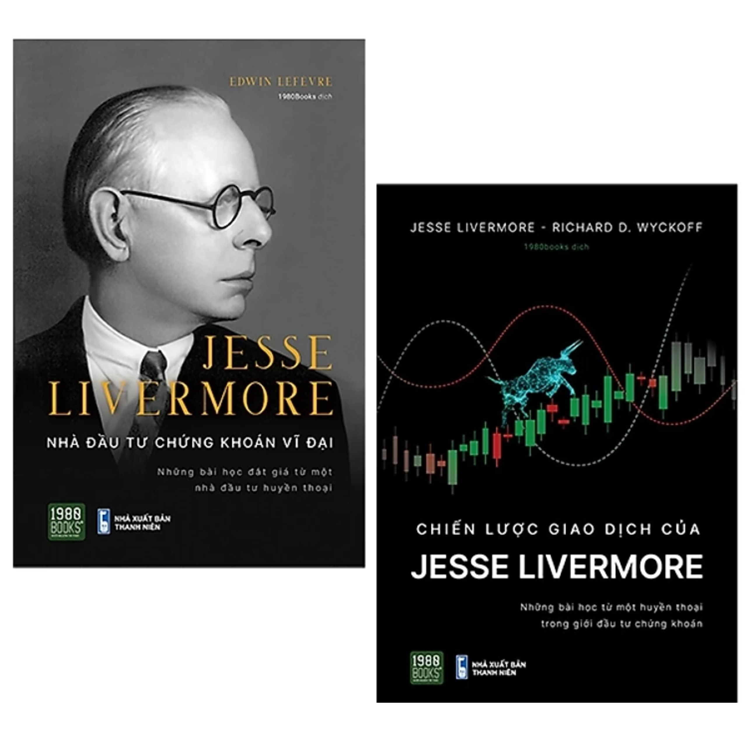 Combo 2 Cuốn Sách Jesse Livermore : Chiến Lược Giao Dịch Của Jesse Livermore + Jesse Livermore - Nhà Đầu Tư Chứng Khoán Vĩ Đại