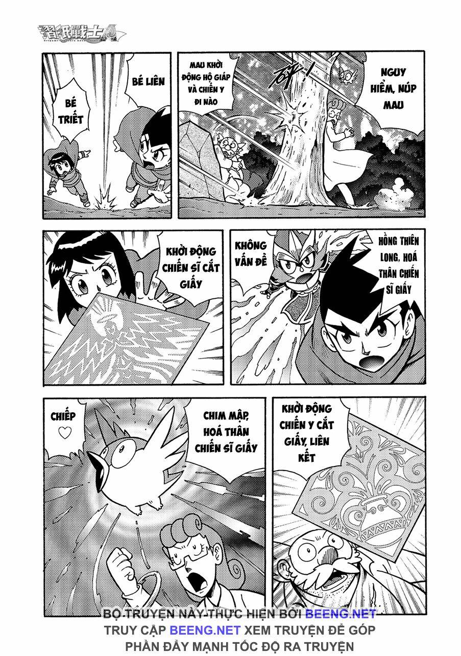 Hiệp Sĩ Giấy A chapter 7.2 22