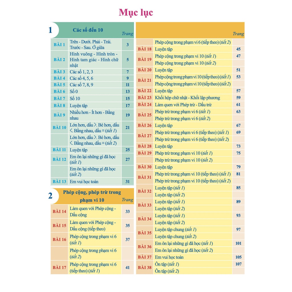 Sách - Bài Tập Hằng Ngày Toán Lớp 1 Tập 1