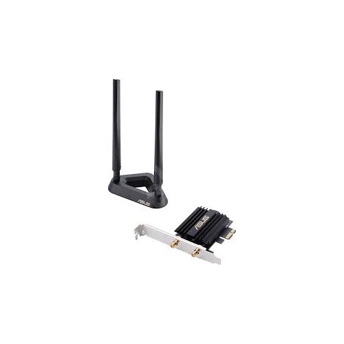 Card Mạng Wifi Asus PCE-AX58BT PCI-e a/b/g/n/ax3000 2.4GHz/5GHz 2402Mbps+574Mbps - Hàng Chính Hãng