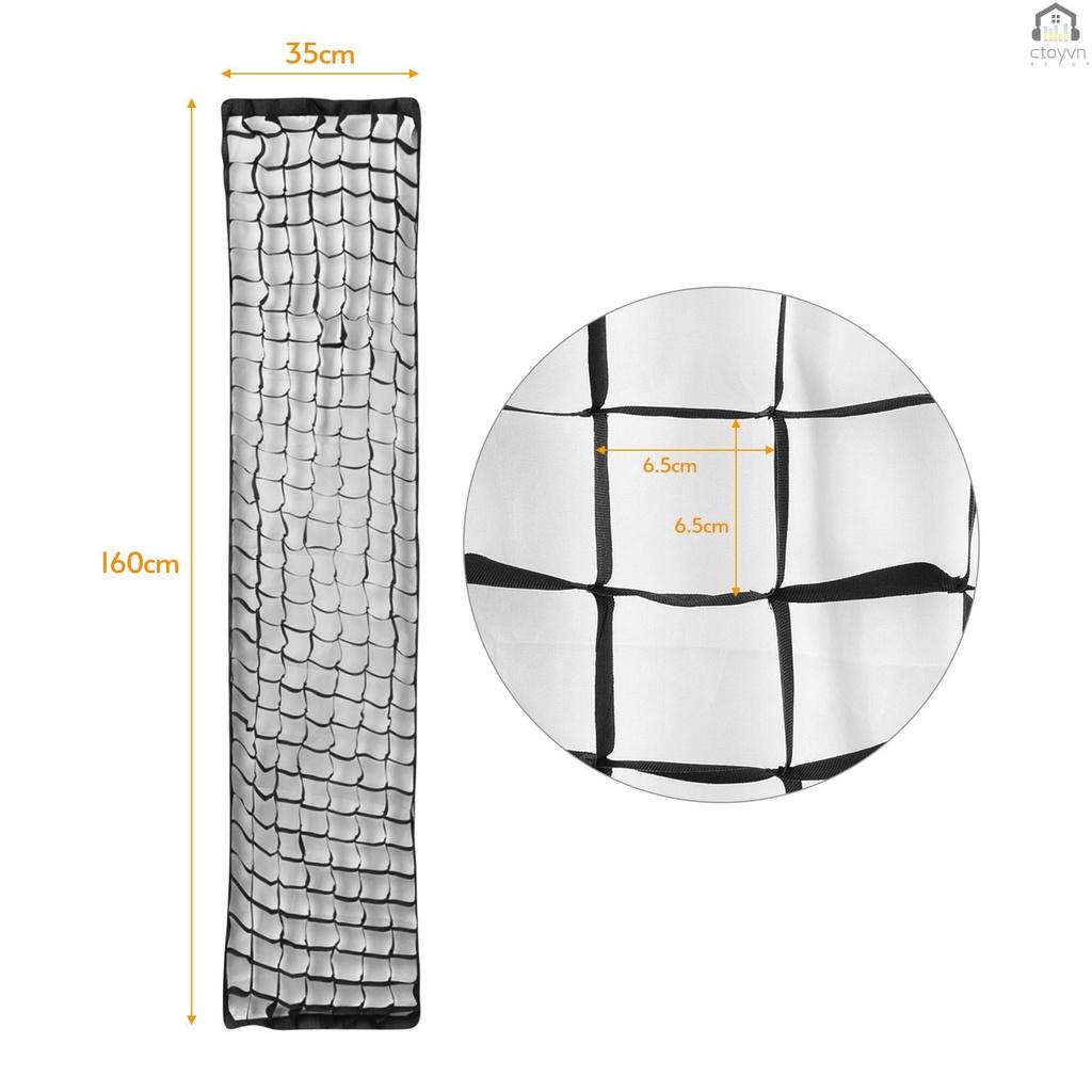 Hộp lưới mềm phản quang 35 * 160cm/ 14 * 63 inch dùng để chụp ảnh