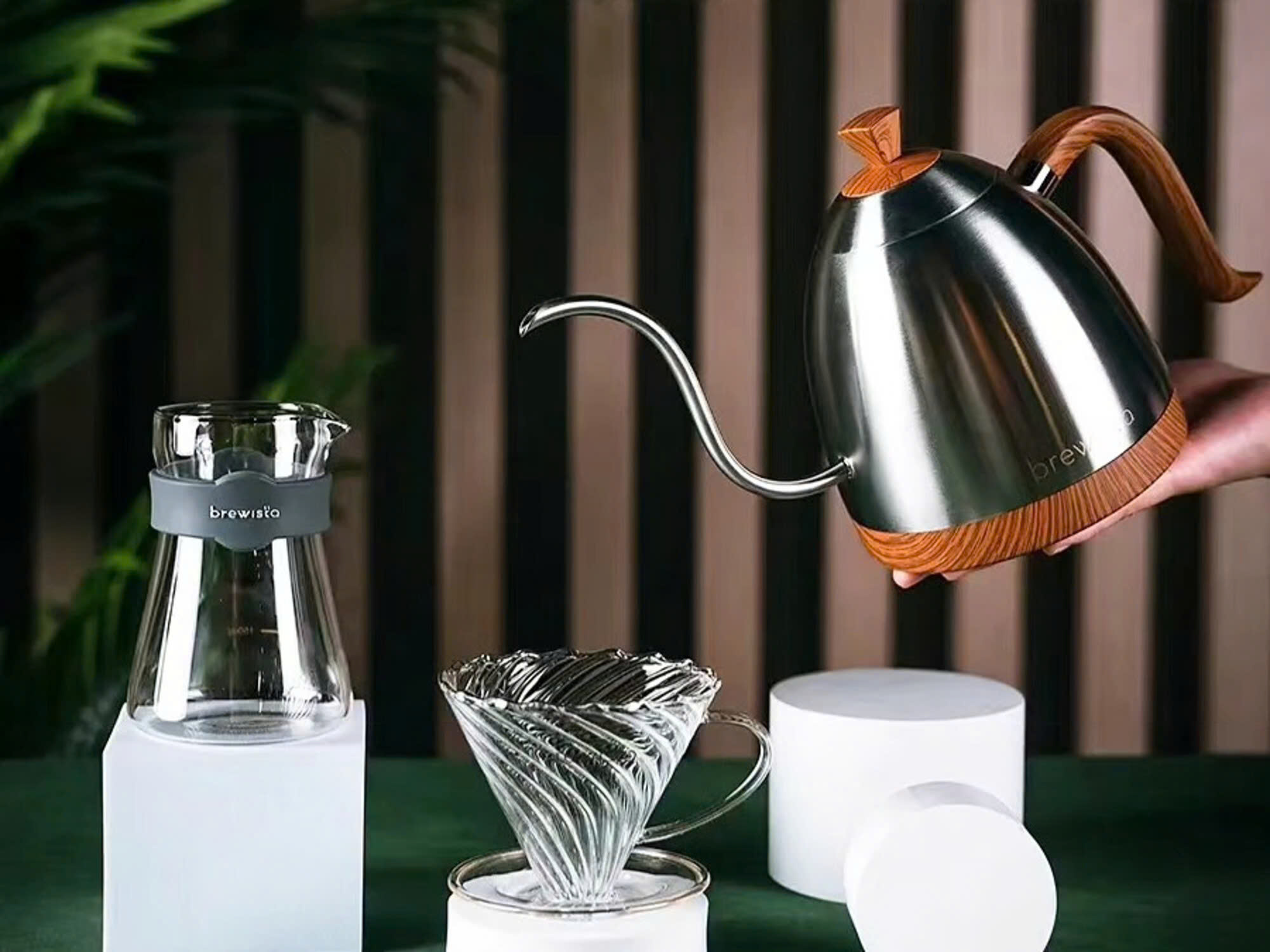 Hàng chính hãng ấm đun rót cà phê Brewista Artisan 600ml Gen 3 Pro 1500w