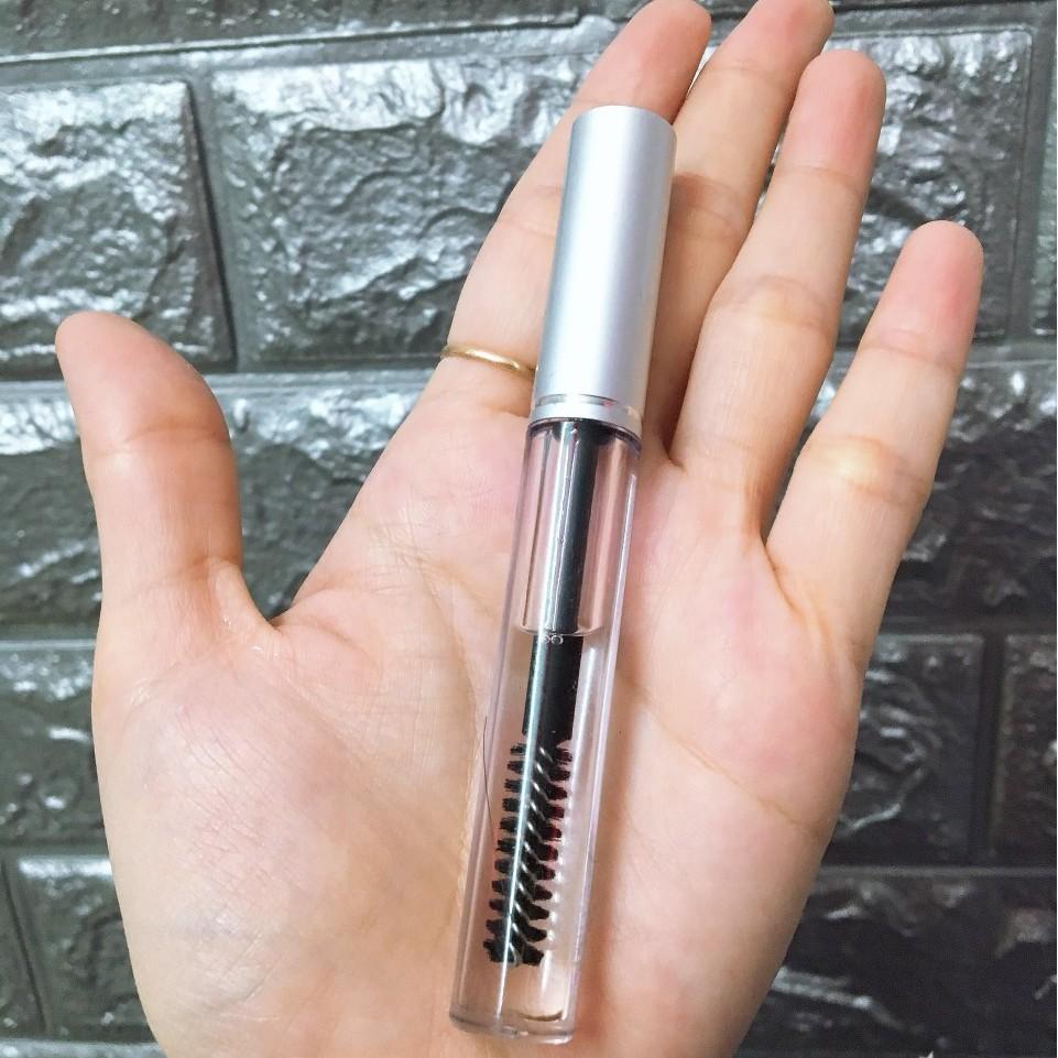 Vỏ Mascara 5ml - Lọ chuốt mi nắp bạc - chai lọ mỹ phẩm