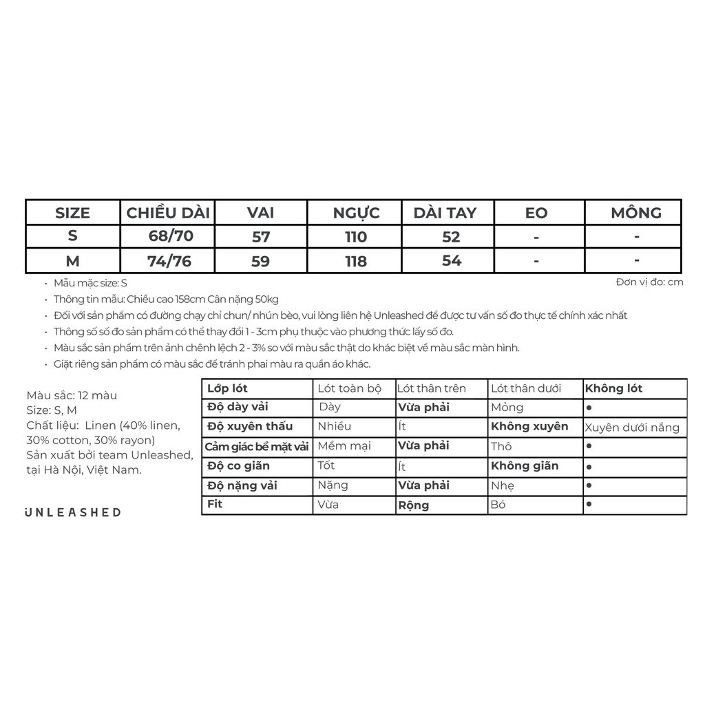 BOYFRIEND LINEN SHIRT - Áo sơ mi form rộng dáng basic dài tay