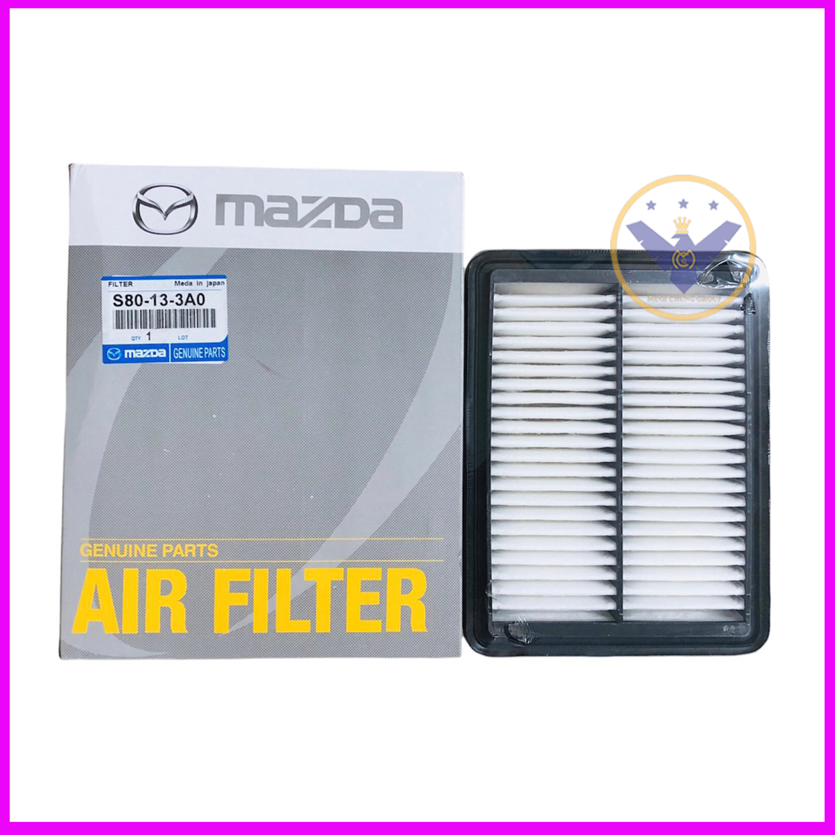 Combo 2 Lọc gió động cơ Mazda 3 bản 1.5 đời mới 2021 đến nay, mã S801-13-3A0
