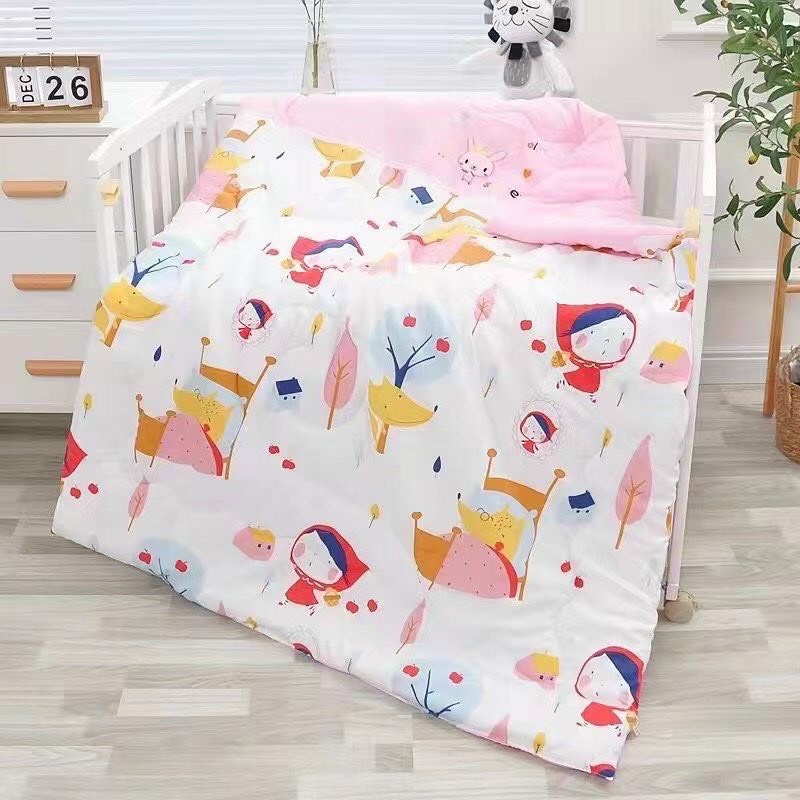 Chăn cotton trần bông cao cấp cho bé - Kích Thước 120*150CM