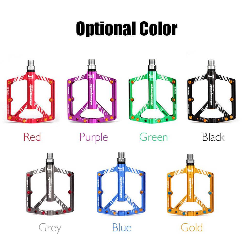 2 Bàn đạp xe đạp BIKEIN PRO làm bằng hợp kim nhôm, trọng lượng nhẹ, chống mài mòn, chống thấm nước