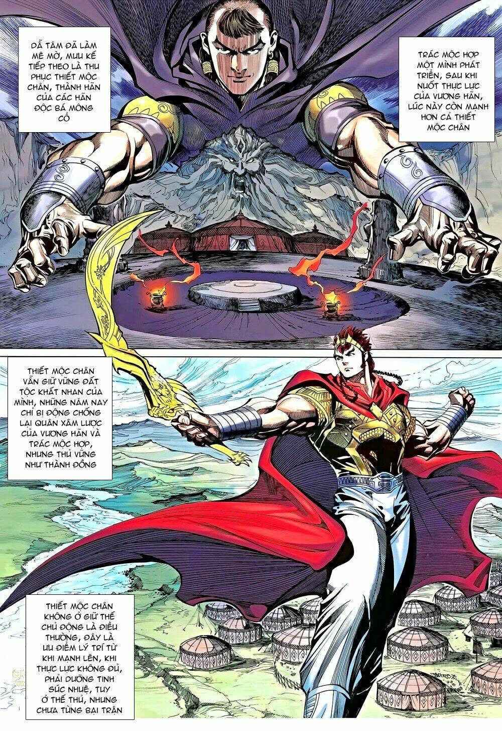 thiên tử truyền kỳ 8 - thương thiên bá hoàng chapter 56 16