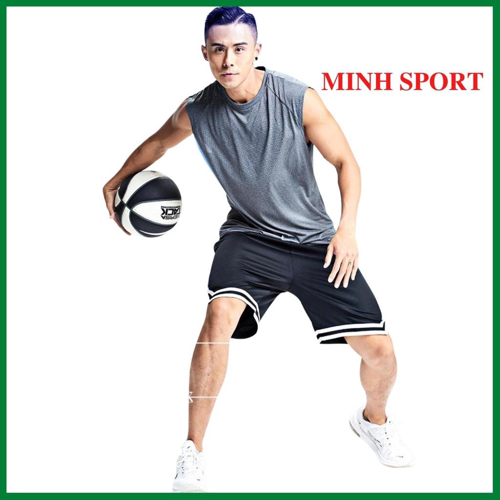 Quần short nam, quần đùi thể thao, chơi bóng rổ, bóng chuyền thoải mái vận động