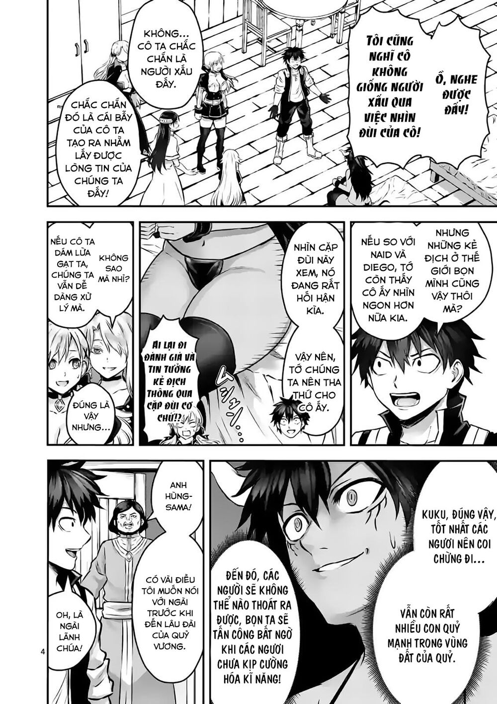 anh hùng chết yểu ss2 - vùng đất của các vị thần chapter 3 4