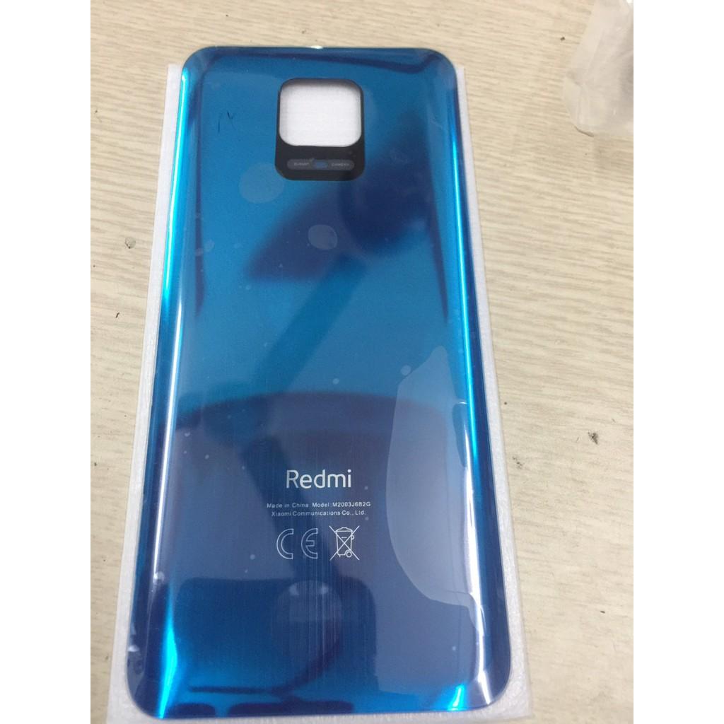 Nắp lưng dành cho xiaomi redmi note 9 pro bằng kính đủ màu