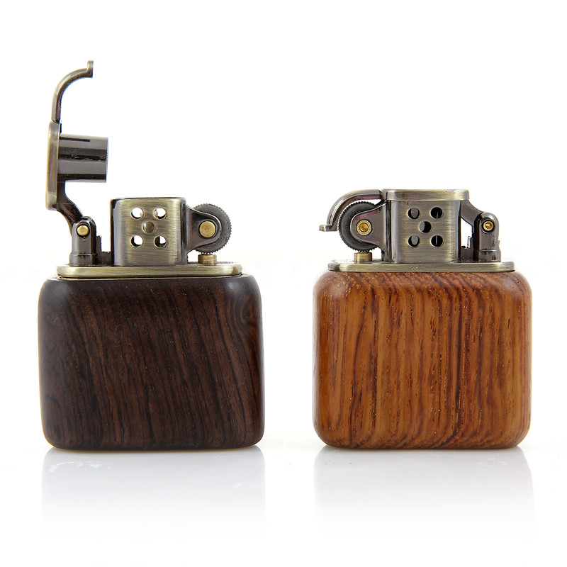 Vỏ Hột Quẹt Bật Lửa Xăng Đá Zorro Gỗ Z506G Đẹp Độc Lạ - Dùng Xăng Bấc Đá Cao Cấp