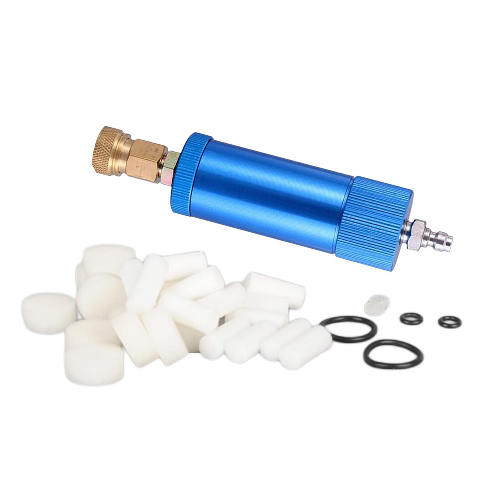 Oil Water Separator with 8mm & M10 Thread Water-Oil Separator for Hand Pump Air Filter