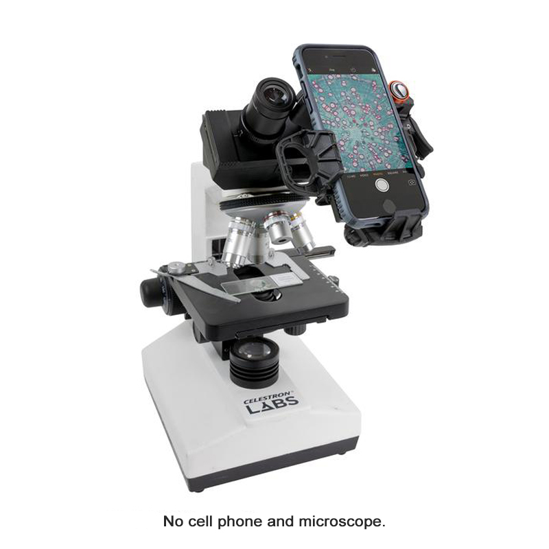Kẹp điện thoại 3 trục cho kính thiên văn, ống nhòm, kính hiển vi phù hợp với nhiều mẫu điện thoại thông minh | Hàng chính hãng Celestron