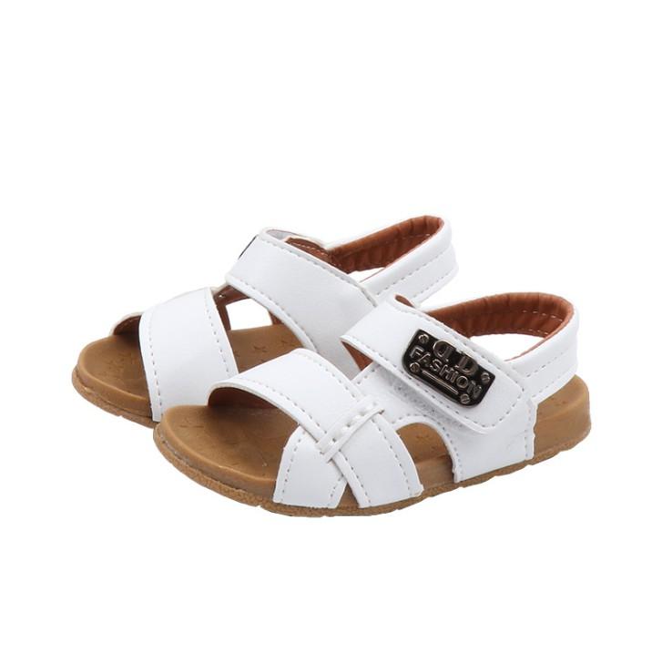 Giày sandal da 1 quai chéo cho bé G22S764