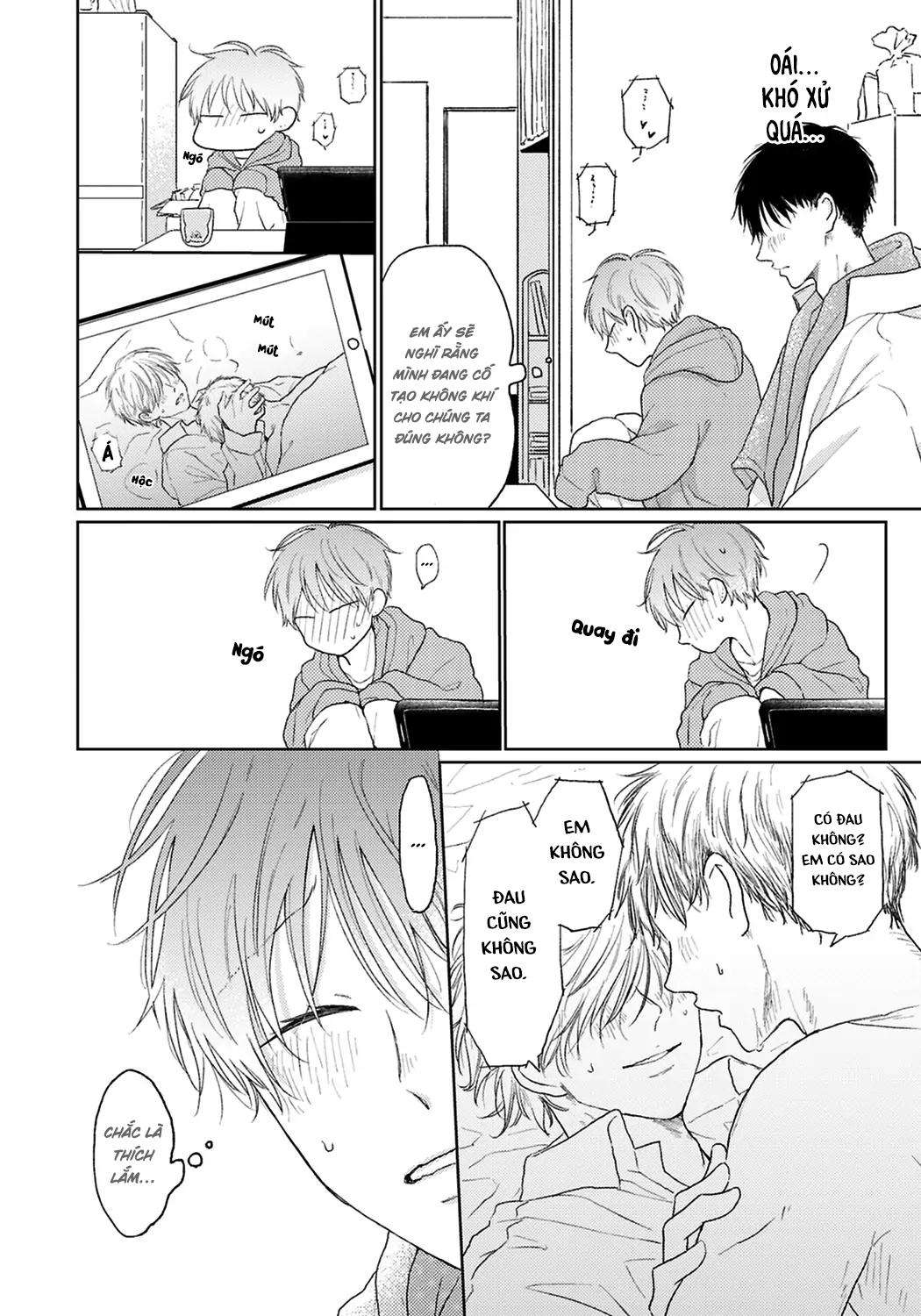 đợi chút đã, harutora-kun chapter 4 17