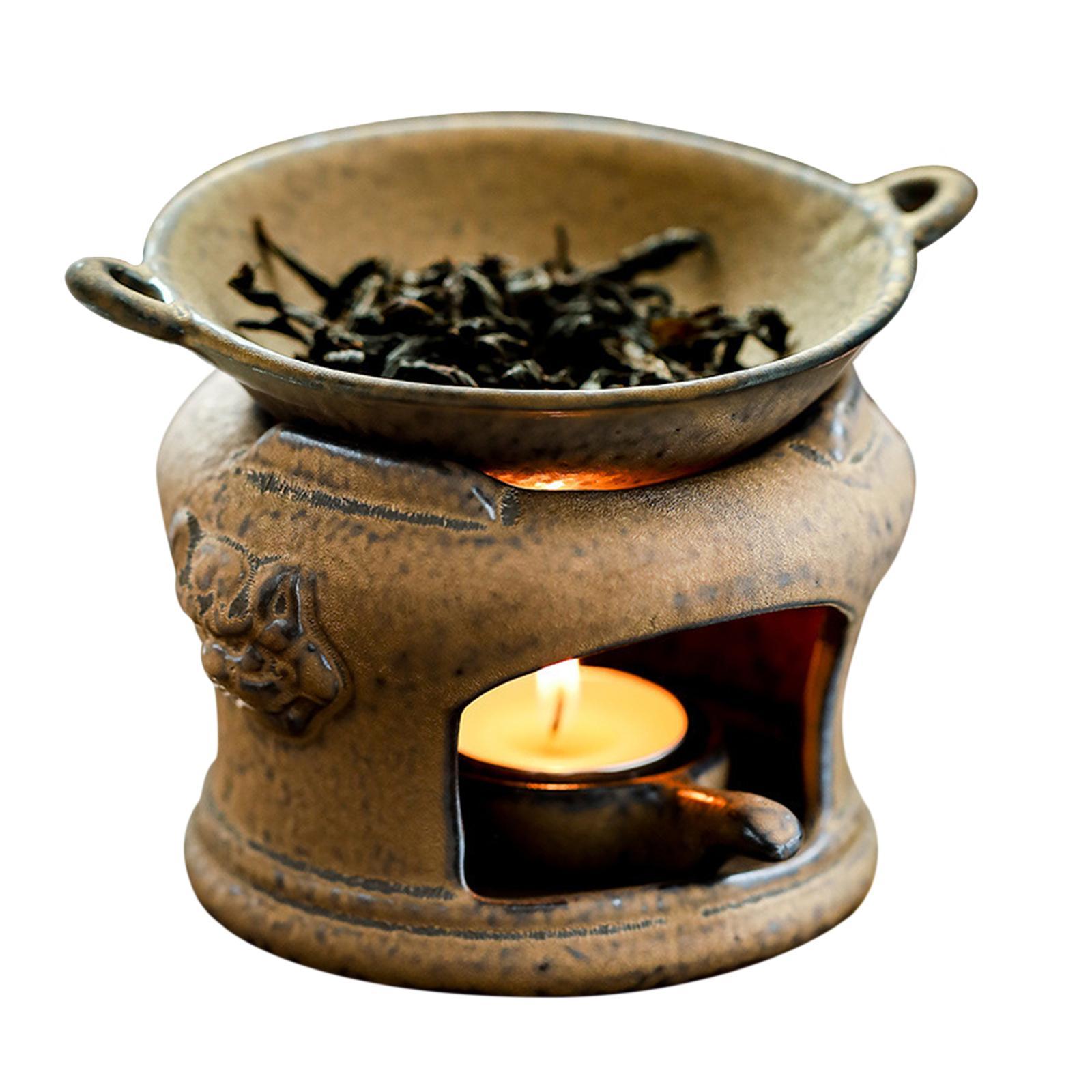 Burner Ceramic Decorative Removable Candle Diffuser Fragrance Oil Warmer