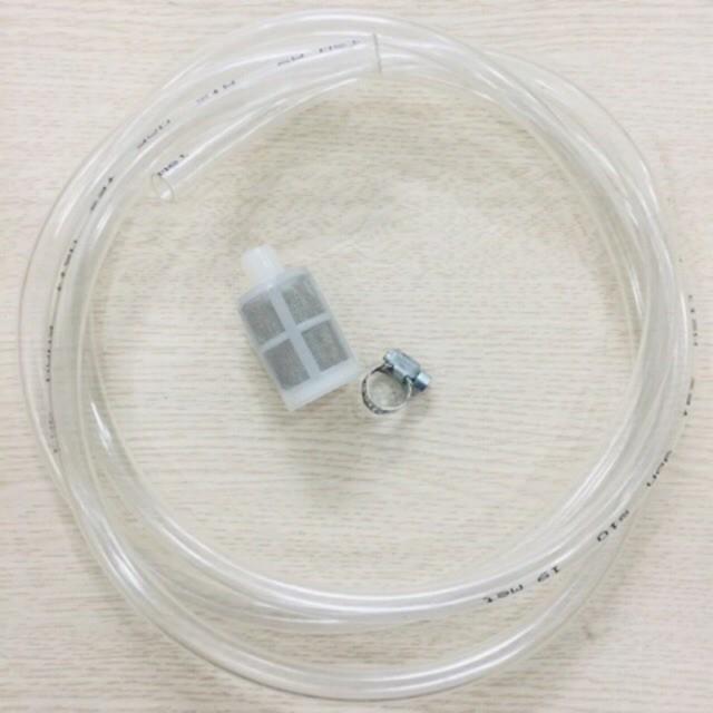 Combo lọc rác+kẹp sắt+2m dây 12mm