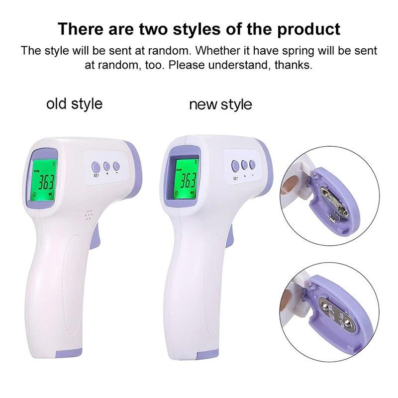 Non-Contact Infrared Thermometer Digital IR Forehead Ear Fever Electronic Laser Body Temperature Outdoor Baby Adult