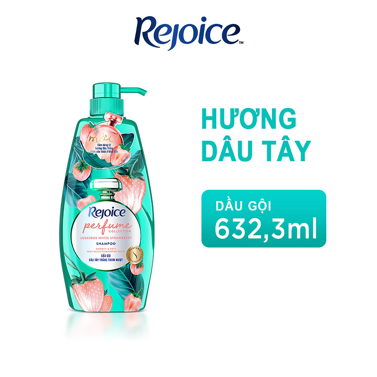 Dầu Gội REJOICE Hương Dâu Tây 632,3 ml