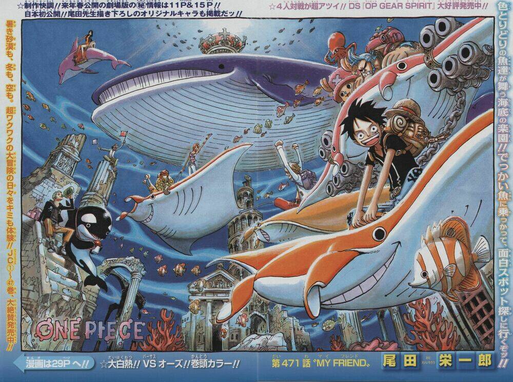 tổng hợp vua cướp biển ảnh màu chính gốc chapter 5 9