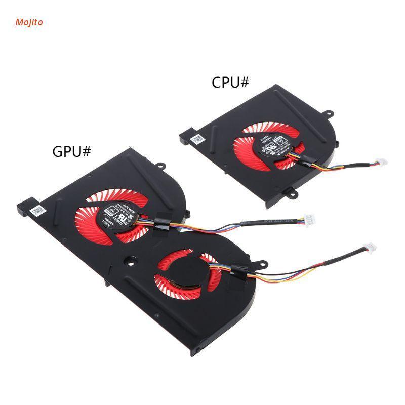 Quạt tản nhiệt GPU CPU cho laptop MSI GS63VR GS63 GS73 GS73VR MS-17B1 Stealth Pro CPU BS5005HS-U2F1 GPU BS5005HS-U2L1